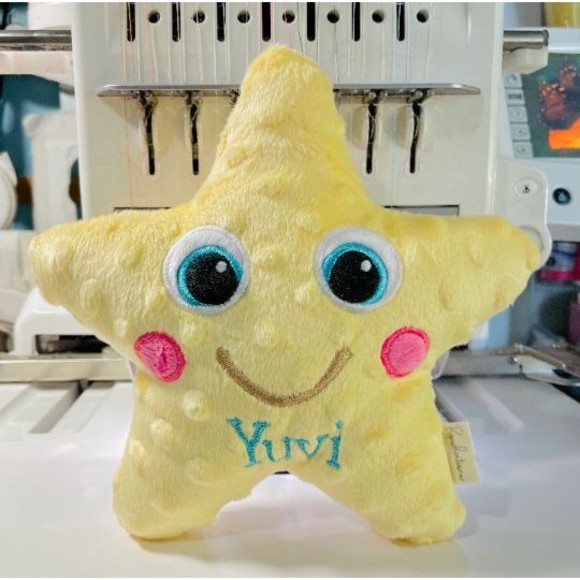 Plush Cocomelon Swinkle Little Star Personalizable Safe 8.5" Tall Embroidery - Picture 3 of 4